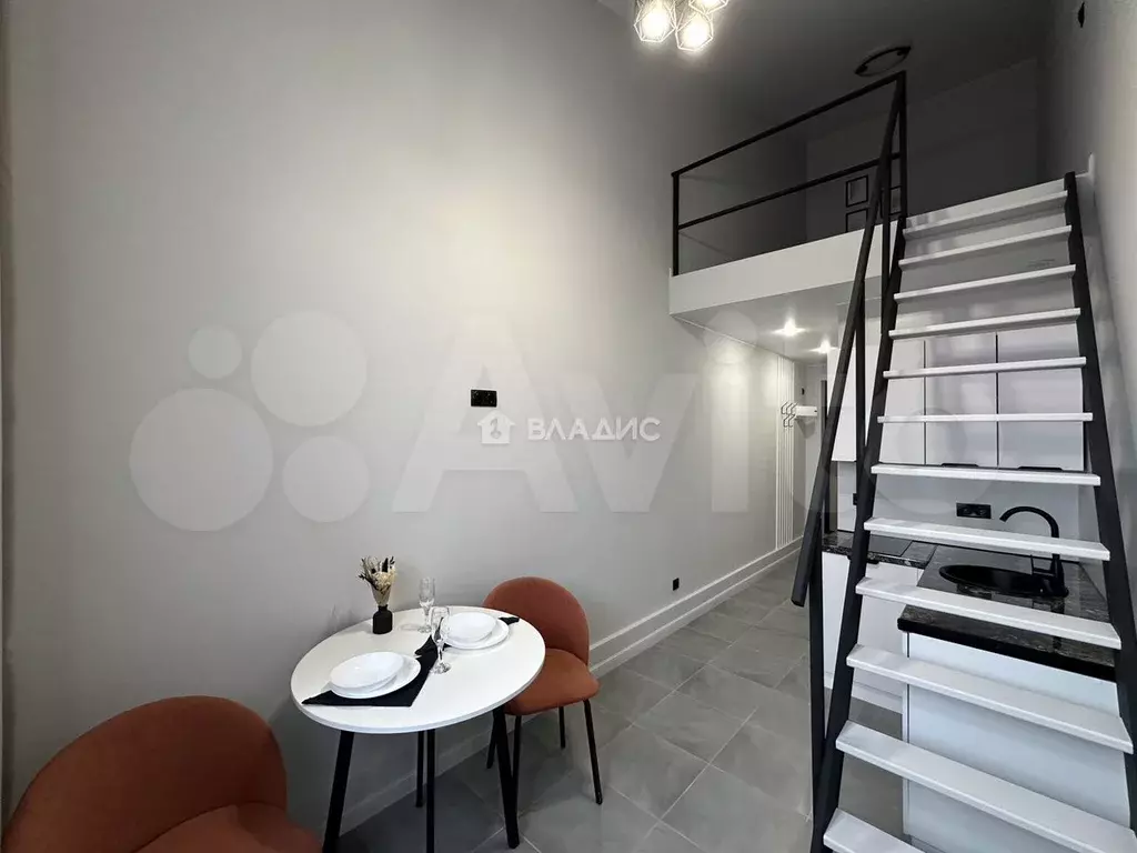 Апартаменты-студия, 24,7 м, 6/6 эт. - Фото 0