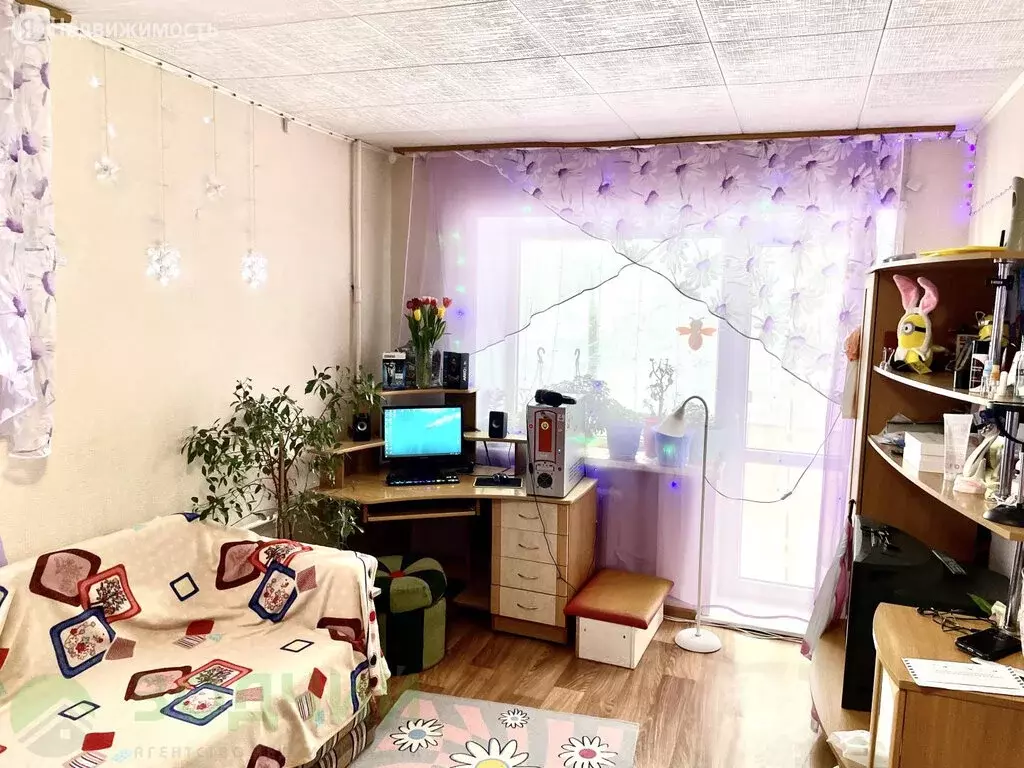1-комнатная квартира: Чебоксары, улица Николая Ильбекова, 9 (32.8 м) - Фото 1