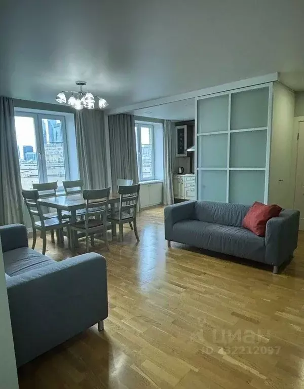 3-к кв. Москва Украинский бул., 6 (72.0 м) - Фото 2