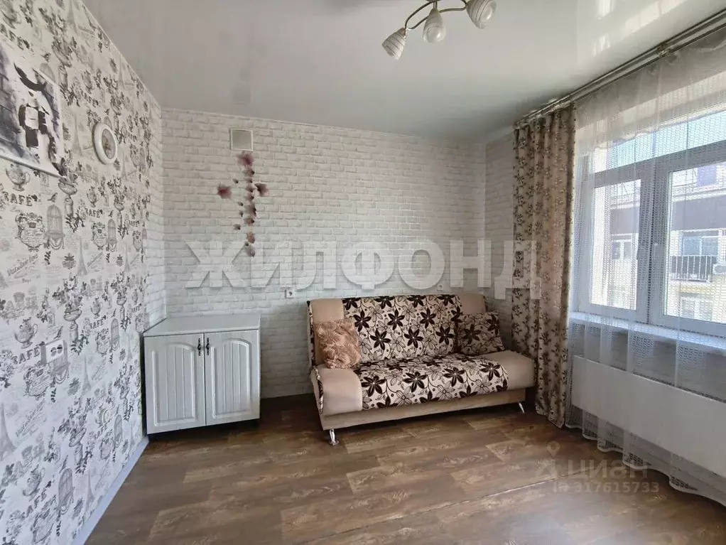 1-к кв. Новосибирская область, Новосибирск Большая ул., 650 (18.0 м) - Фото 1
