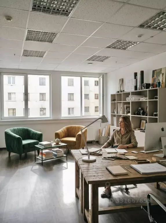 Офис в Чувашия, Чебоксары просп. Мира, 4 (38 м) - Фото 1