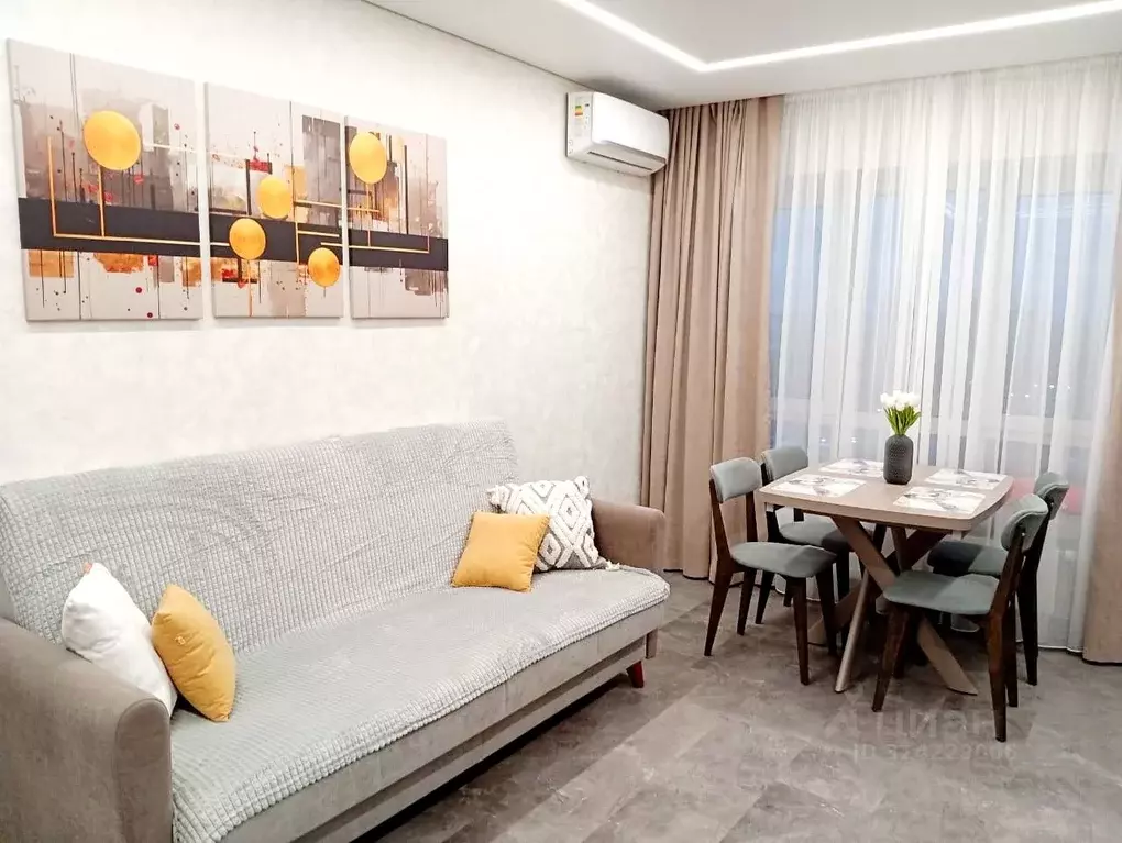 1-к кв. Татарстан, Казань ул. Рихарда Зорге, 11В (45.0 м) - Фото 1