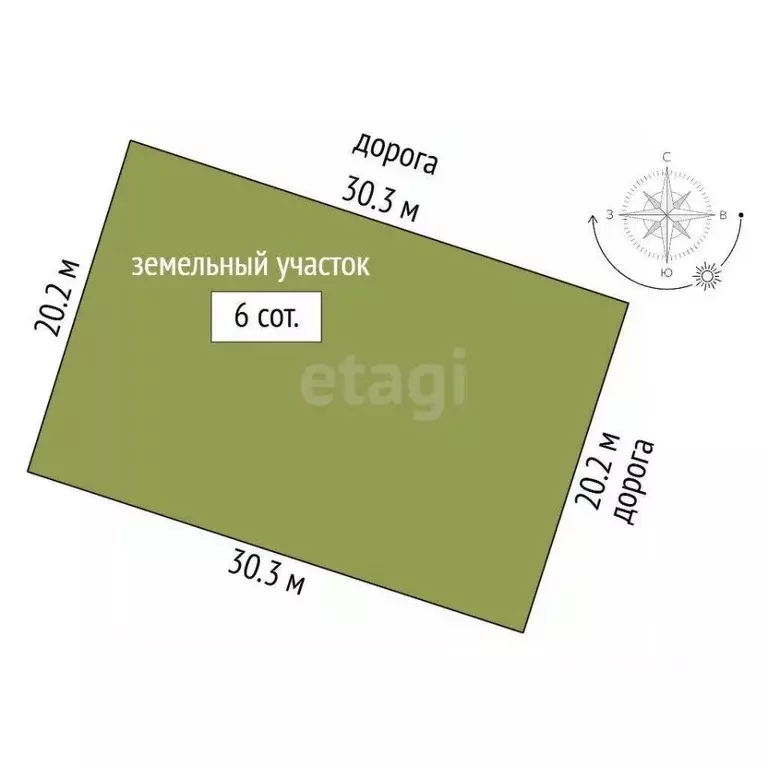 Участок в Севастополь Мираж садовое товарищество, Б сектор, 51 (6.0 ... - Фото 2