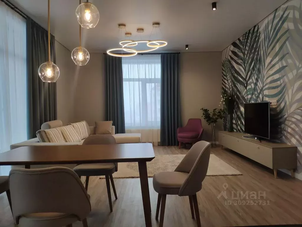 2-к кв. Новосибирская область, Новосибирск ул. 1905 года, 69 (78.0 м) - Фото 1