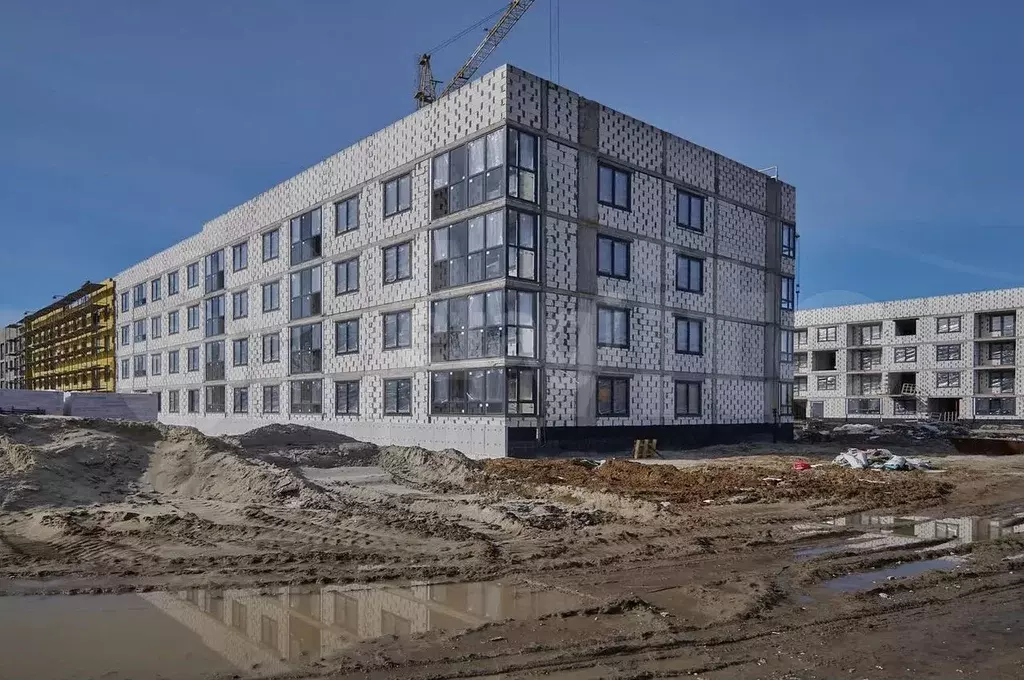 1-к. квартира, 41,7 м, 1/4 эт. - Фото 1