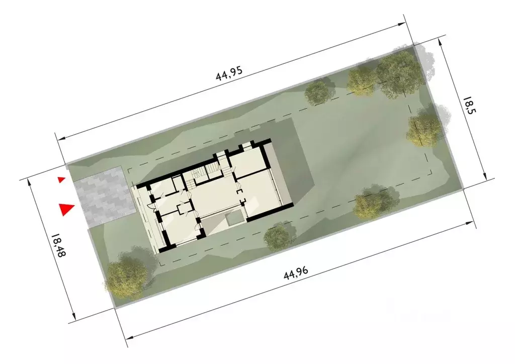 Коттедж в Ленинградская область, Выборгский район, Первомайское с/пос, ... - Фото 2