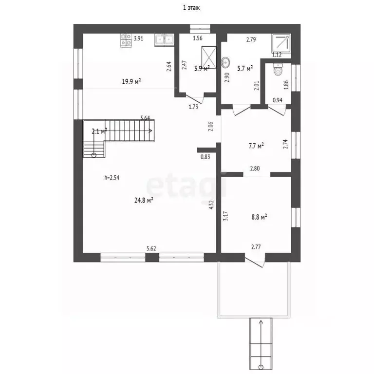 Дом в Московская область, Клин ул. Василия Перова, 5 (259 м) - Фото 2