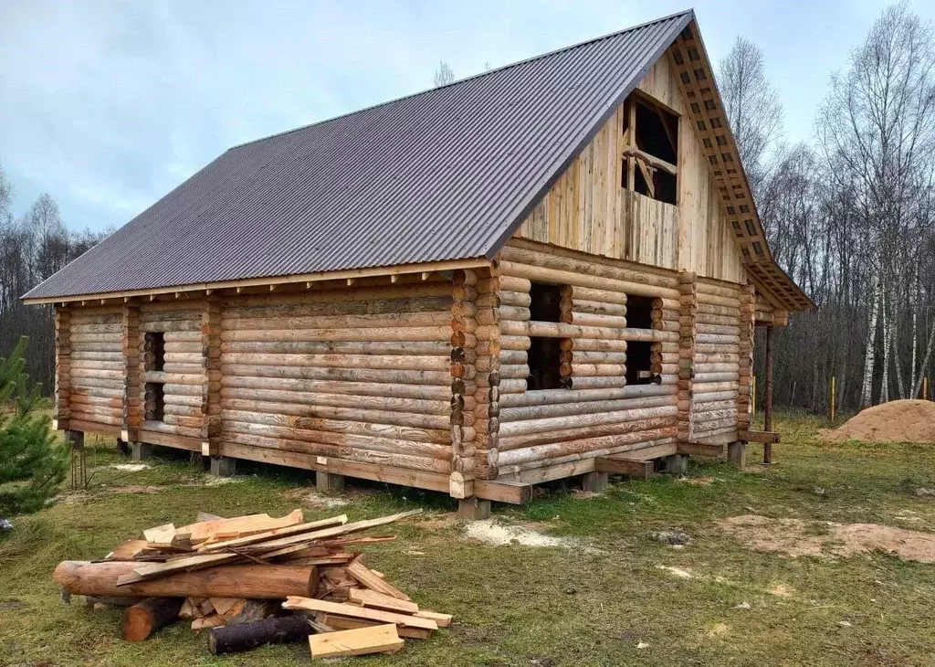 Дом в Смоленская область, Угранское с/пос, д. Судаково  (90 м) - Фото 1