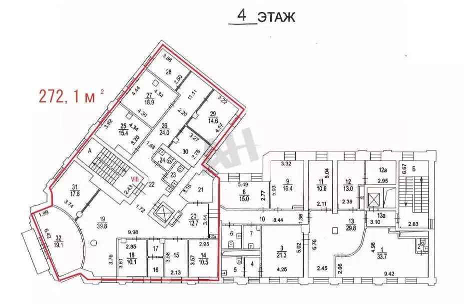 Помещение свободного назначения в Москва ул. Большая Якиманка, 17/2С1 ... - Фото 2