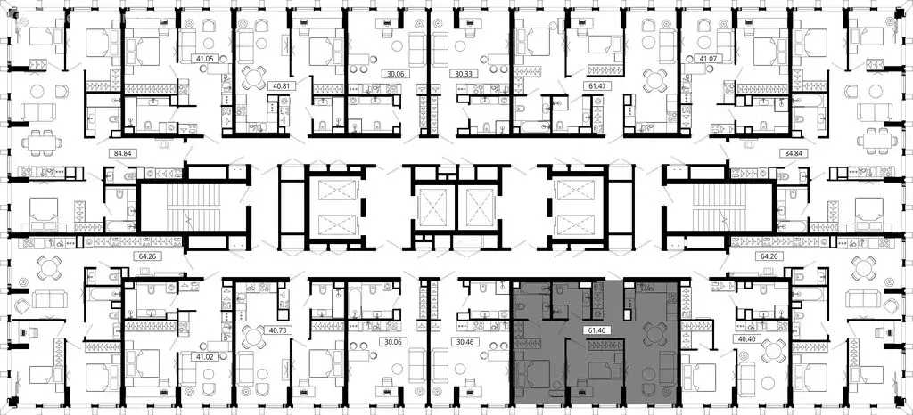 2-комнатная квартира: Москва, 4-я улица Марьиной Рощи, 12к3 (62.19 м) - Фото 1