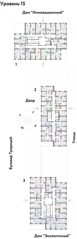 2-к кв. Тюменская область, Тюмень ул. Андрея Кореневского, 3к2 (45.06 ... - Фото 1