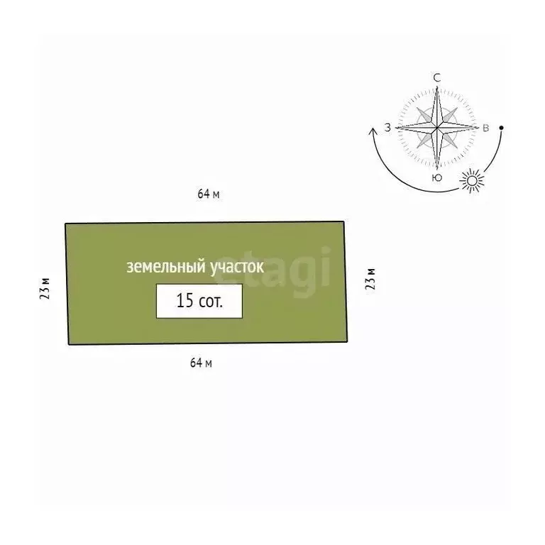 Участок в Красноярский край, Емельяновский муниципальный округ, ... - Фото 2