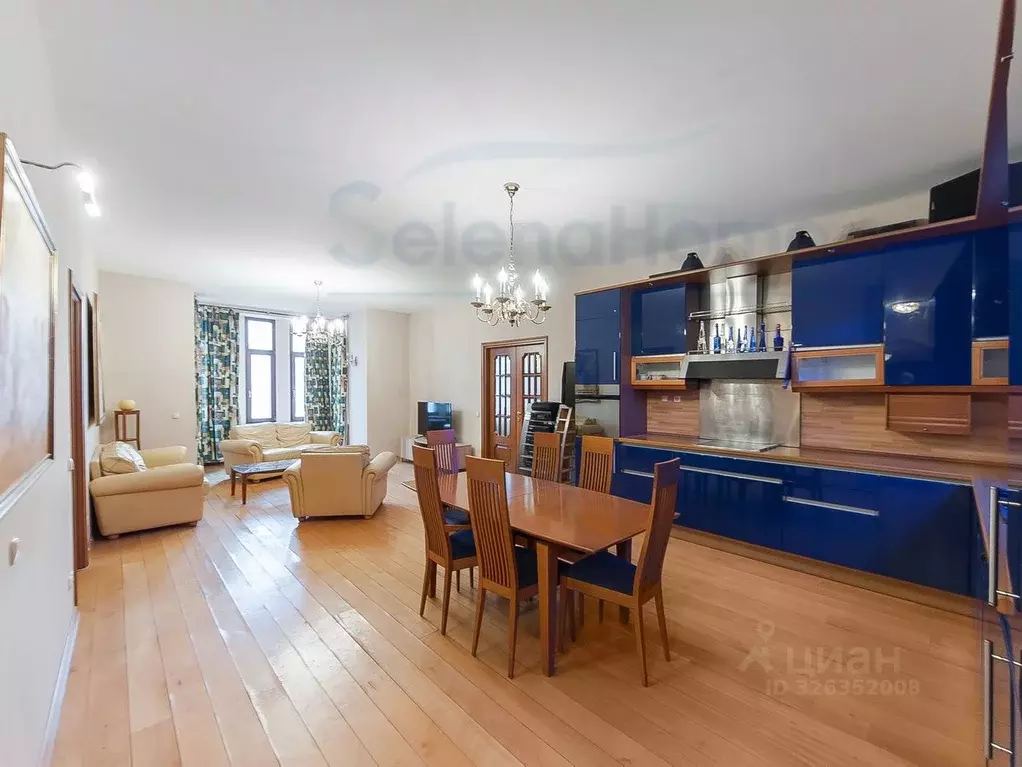 3-к кв. Москва ул. Арбат, 51С1 (102.0 м) - Фото 1