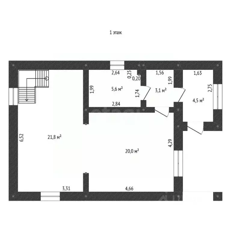 Дом в Башкортостан, Уфа городской округ, с. Нагаево  (130 м) - Фото 2