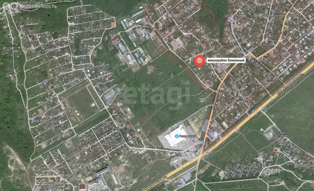 Участок в Саратов, Институтская улица, 7 (10.85 м) - Фото 1