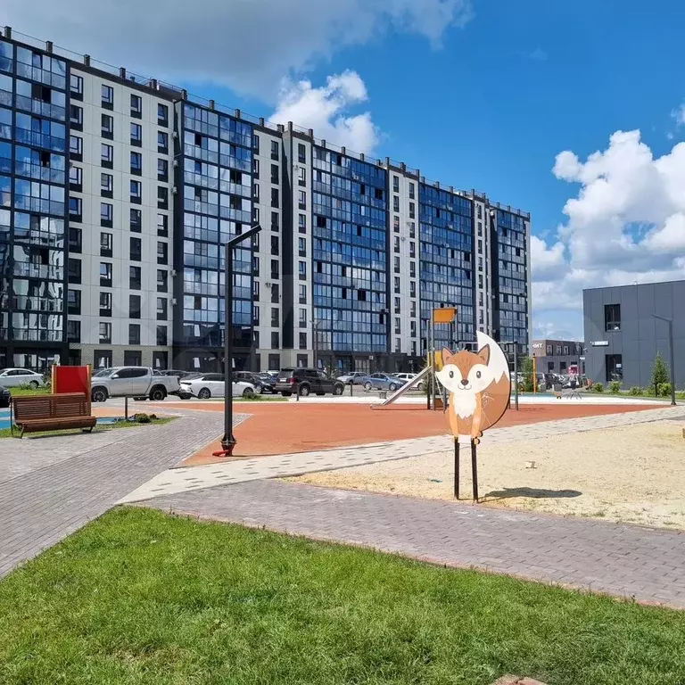 1-к. квартира, 38 м, 4/10 эт. - Фото 1