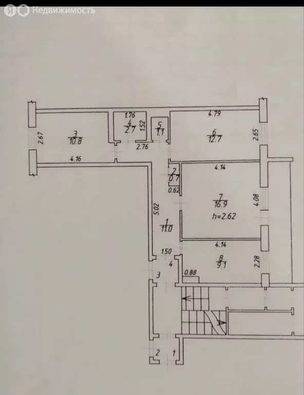 3-комнатная квартира: Иркутск, Жигулёвская улица, 5 (65 м) - Фото 1