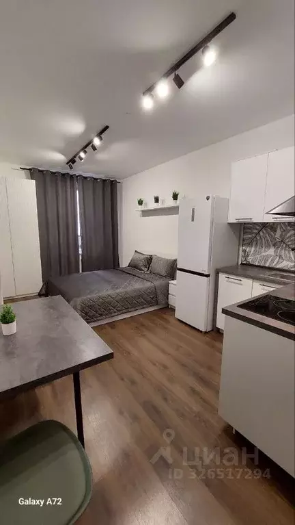 Студия Санкт-Петербург Новолитовская ул., 14 (24.6 м) - Фото 1