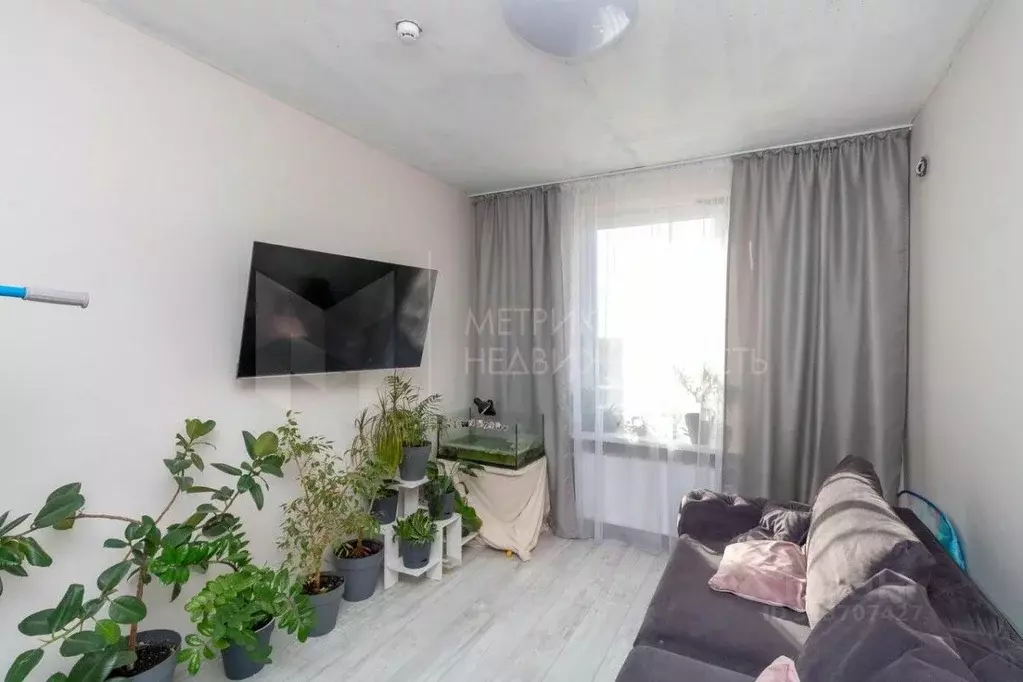 1-к кв. Тюменская область, Тюмень ул. Надира Сагдеева, 6 (29.0 м) - Фото 1