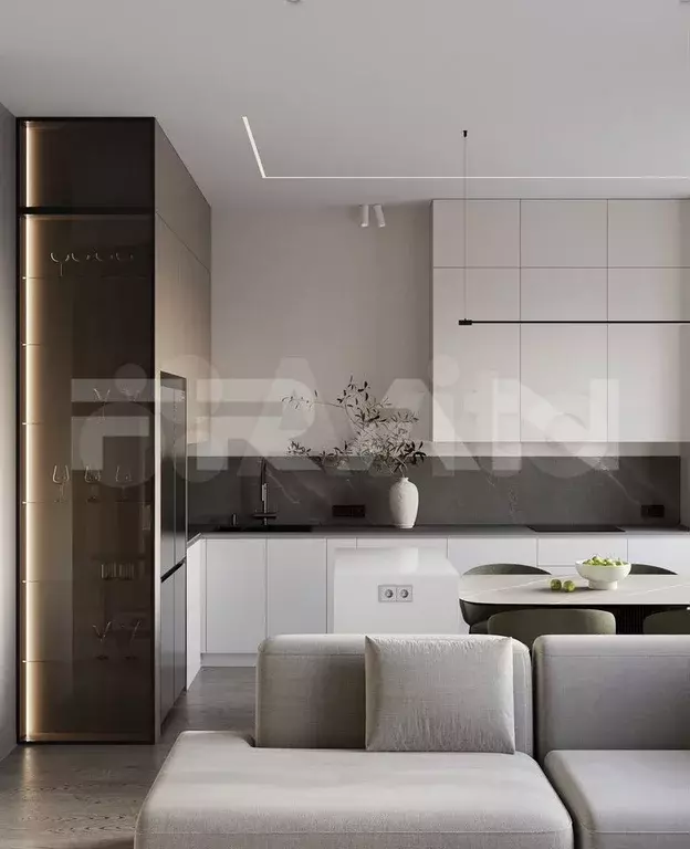 3-к. квартира, 119 м, 6/9 эт. - Фото 1