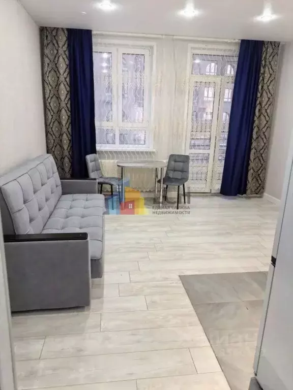 Студия Тульская область, Тула ул. Федора Смирнова, 2к1 (24.5 м) - Фото 1