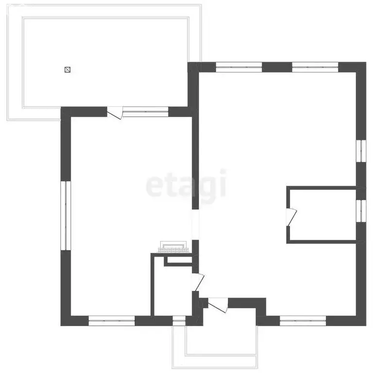 Дом в Зоркальцево, микрорайон Покровский, улица Валгусова (102 м) - Фото 2