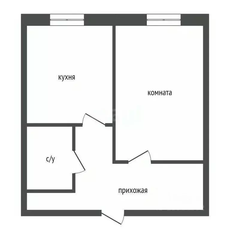1-к кв. Красноярский край, Красноярск Судостроительная ул., 27Б (38.0 ... - Фото 1