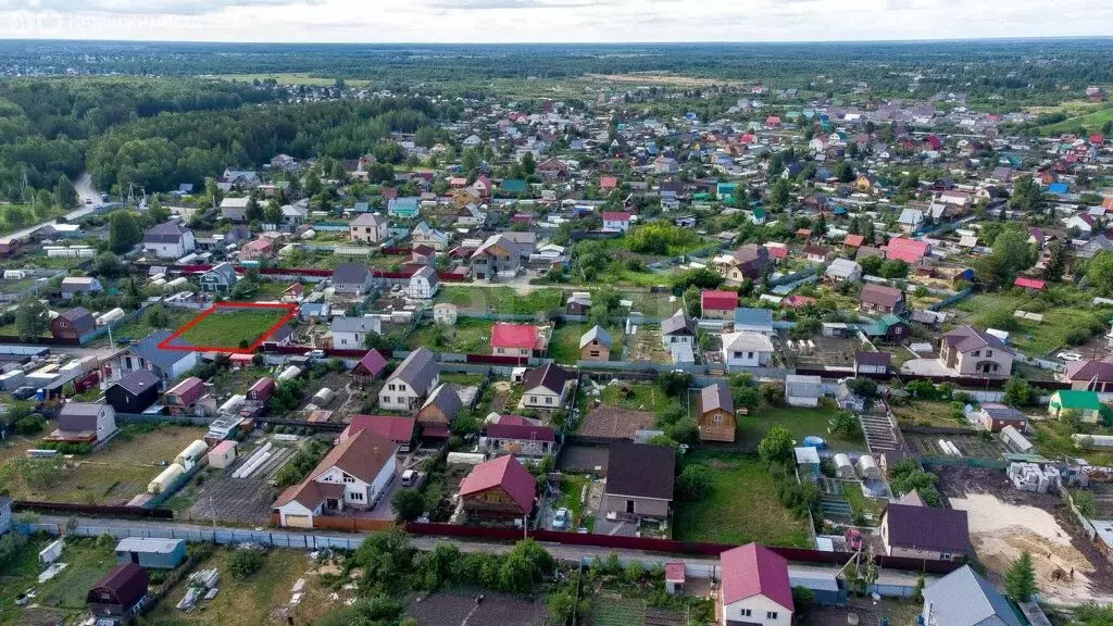 Участок в Тюмень, садовое товарищество Золотая Осень-2, Весенняя улица ... - Фото 0