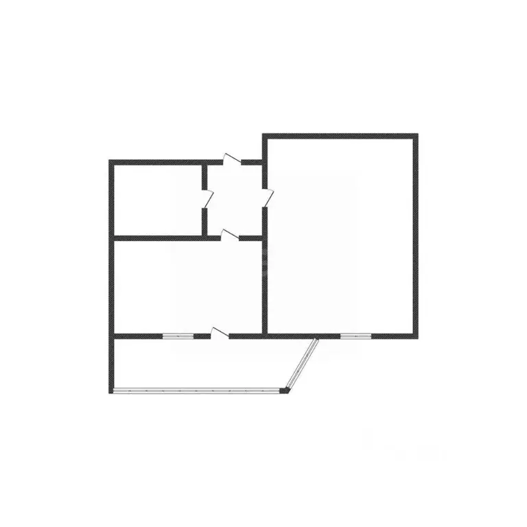 1-к кв. Курская область, Курск ул. 2-я Агрегатная, 57А (39.0 м) - Фото 2