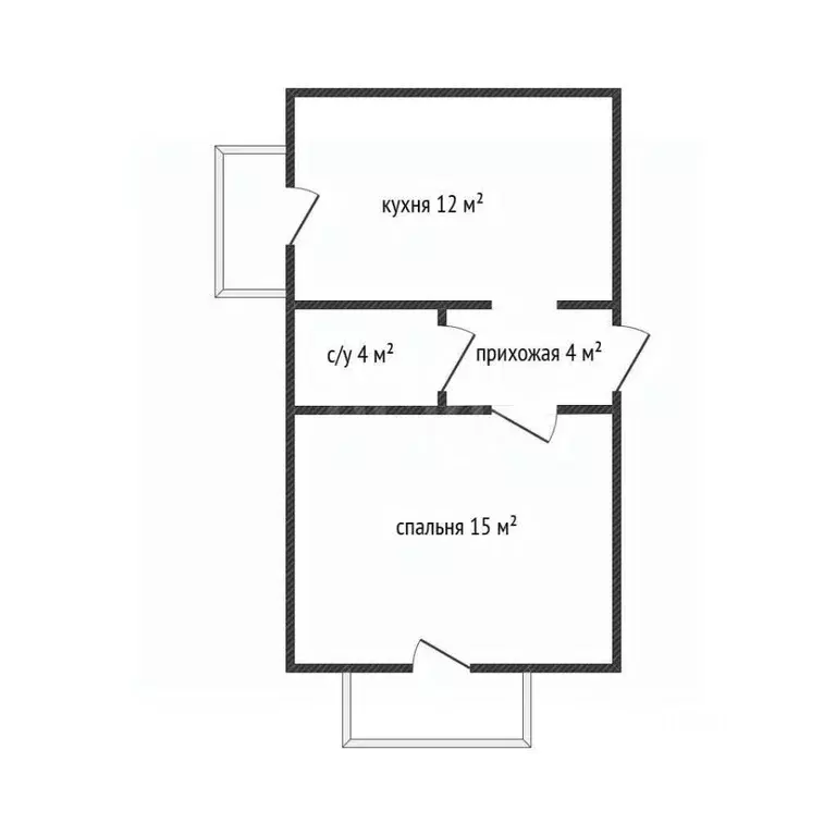 1-к кв. Краснодарский край, Геленджик Марьинский мкр, ул. Степана ... - Фото 2