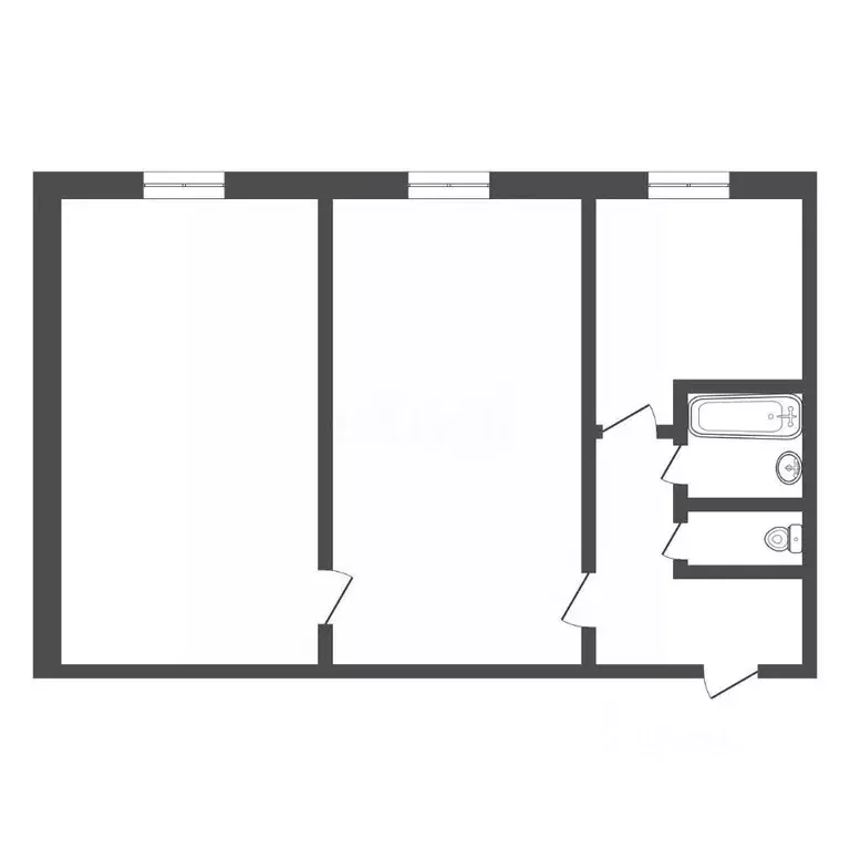 2-к кв. Тульская область, Тула ул. Пузакова, 42 (40.0 м) - Фото 2