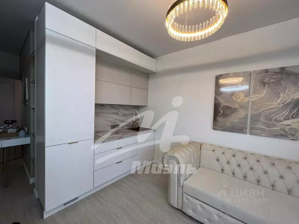 Студия Москва ул. Харлампиева, 42 (31.0 м) - Фото 2