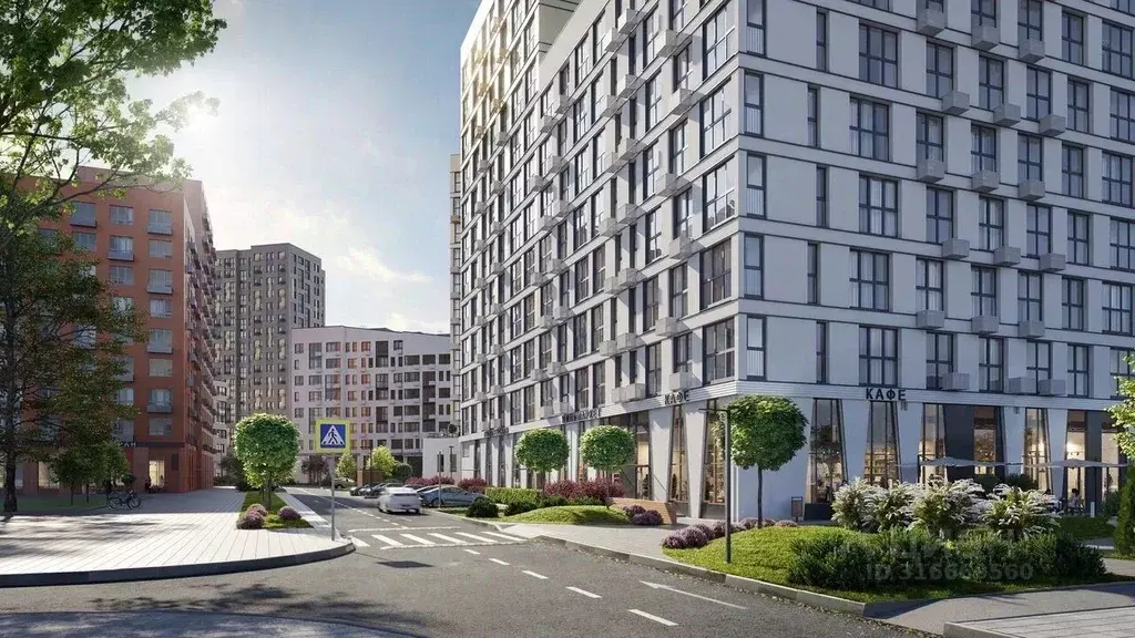 Студия Москва Дзен-кварталы жилой комплекс, 4.3 (31.0 м) - Фото 1