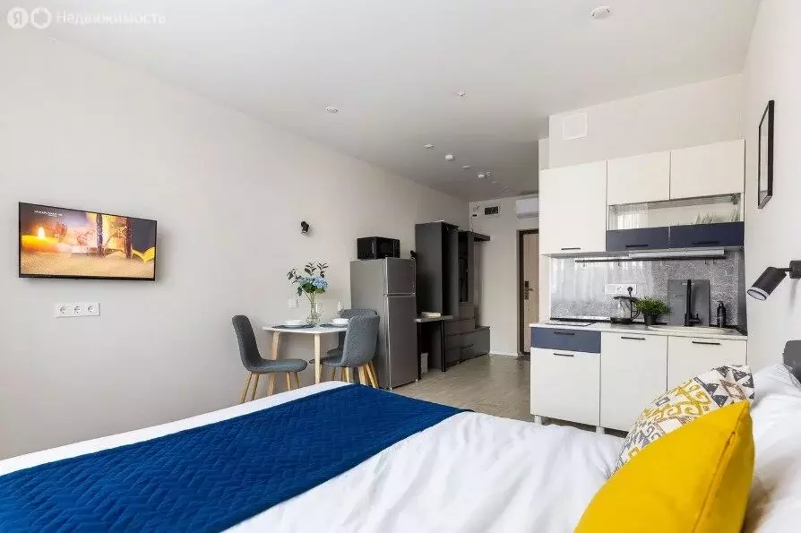 Квартира-студия: Москва, 2-й Вышеславцев переулок, 15 (12 м) - Фото 1