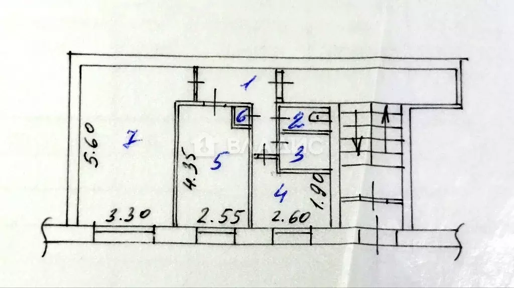 2-к кв. Бурятия, Улан-Удэ Ермаковская ул., 39 (44.0 м) - Фото 2