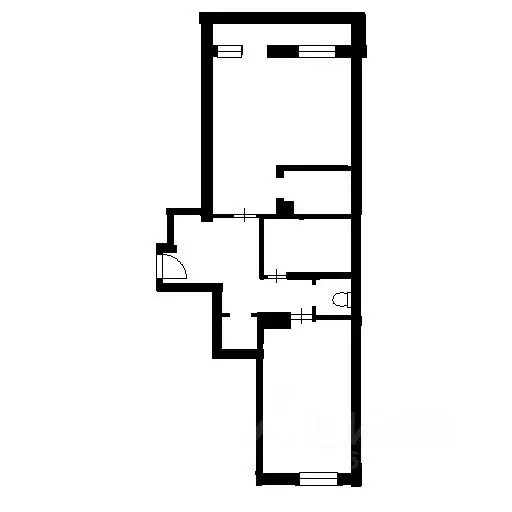 1-к кв. Новосибирская область, Новосибирск Красноярская ул., 107 (90.0 ... - Фото 1