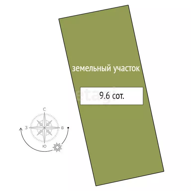 Участок в село Берёзово, улица Цеолитчиков (9.6 м) - Фото 0