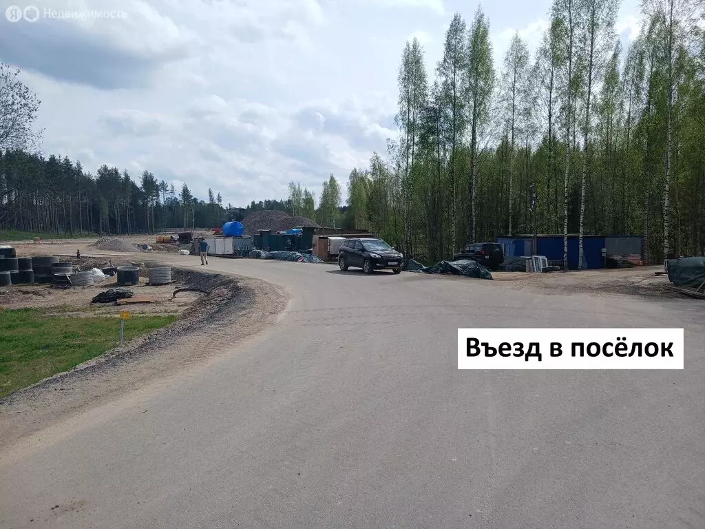 Участок в деревня Сярьги, клубный посёлок Охта Ривер (25 м) - Фото 2
