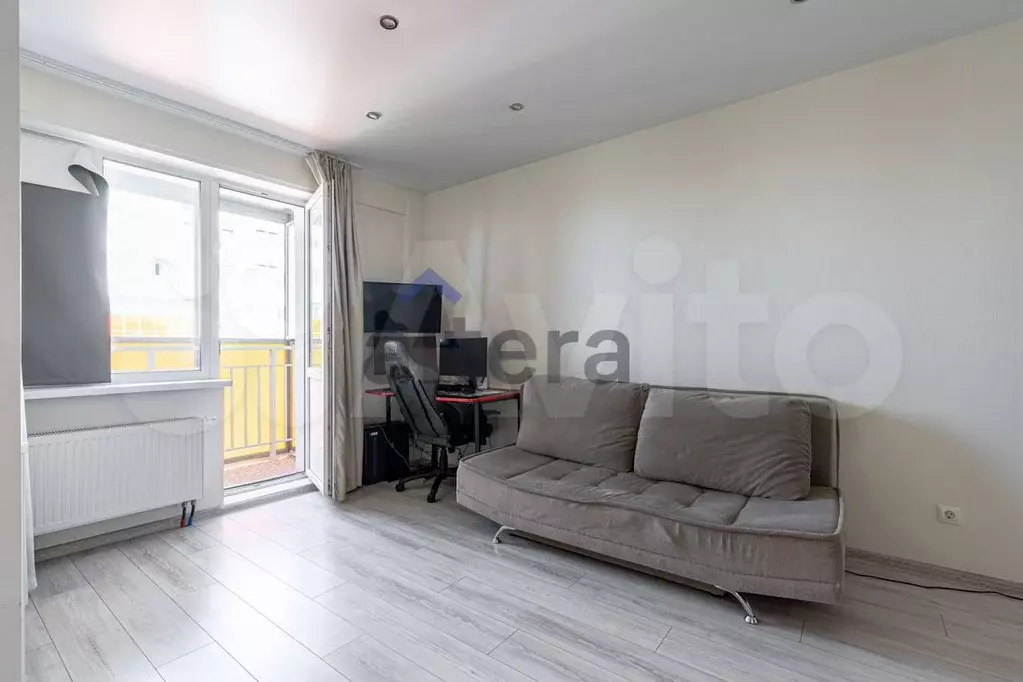 Квартира-студия, 33,4 м, 15/20 эт. - Фото 1