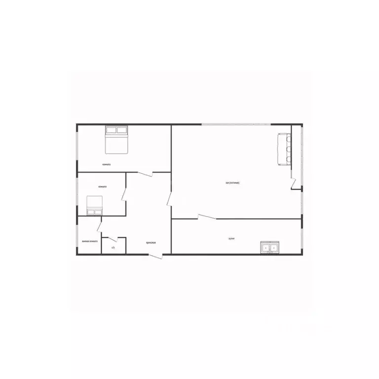 3-к кв. Смоленская область, Ярцево ул. Энтузиастов, 27 (99.9 м) - Фото 2