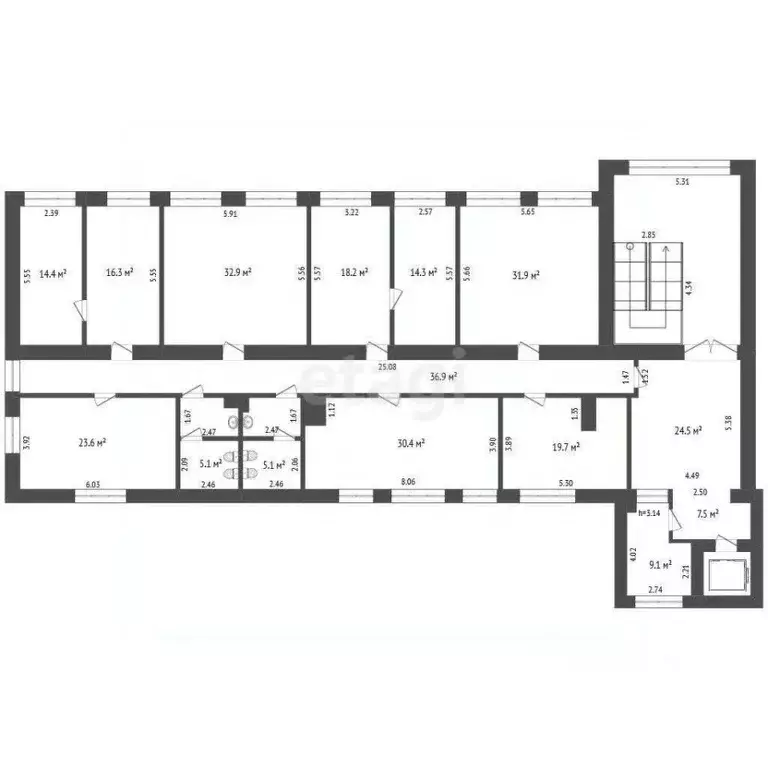 Помещение свободного назначения в Тюменская область, Тюмень ул. ... - Фото 1