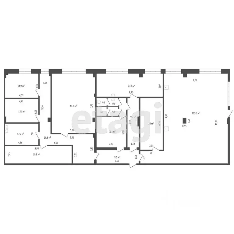 Офис в Красноярский край, Красноярск ул. 60 лет Октября, 90 (346 м) - Фото 2