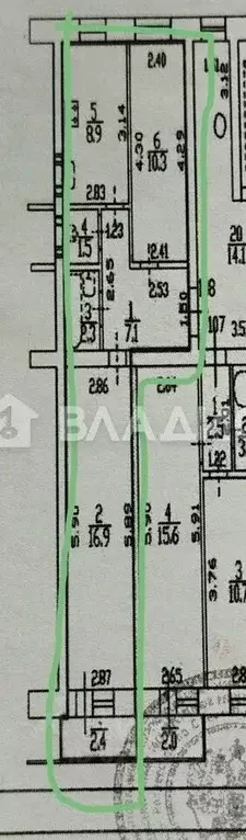 2-к кв. Санкт-Петербург пос. Шушары, Московское ш., 266 (47.0 м) - Фото 2