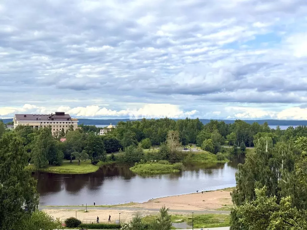 3-к кв. Карелия, Петрозаводск ул. Володарского, 1 (70.3 м) - Фото 2