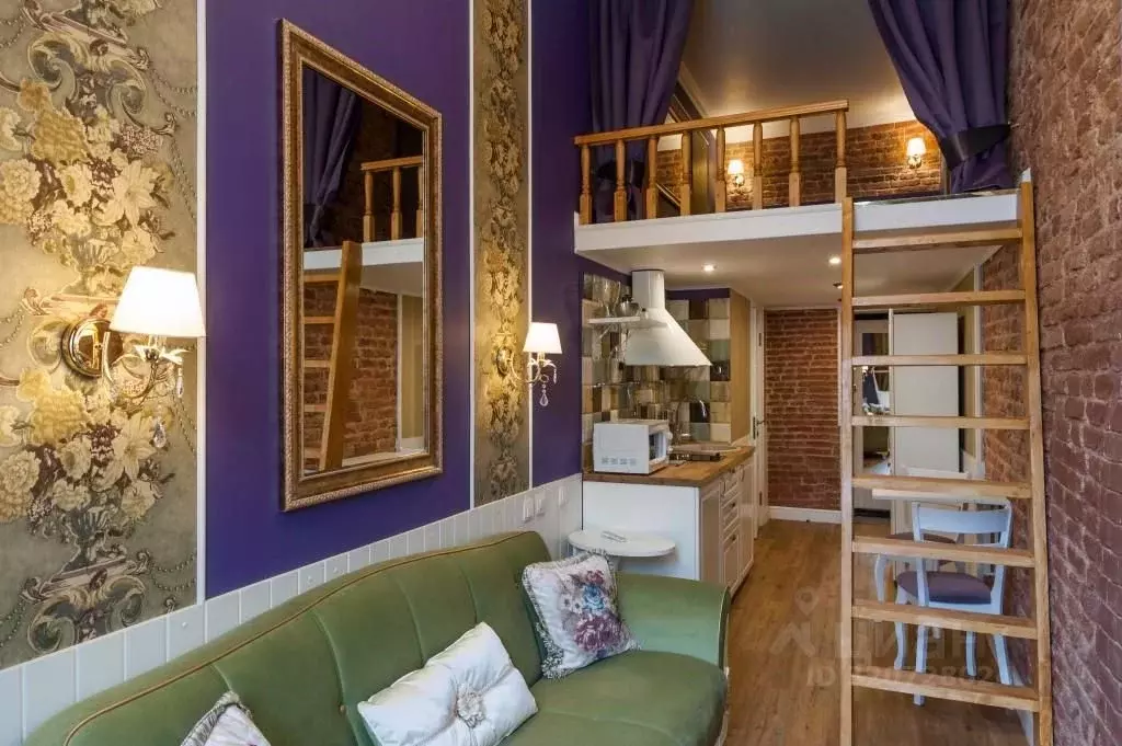 1-к кв. Санкт-Петербург наб. Реки Мойки, 16 (15.0 м) - Фото 1