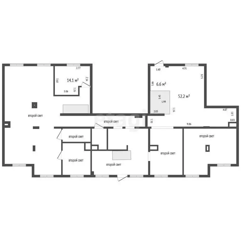 Офис (350.3 м) - Фото 1