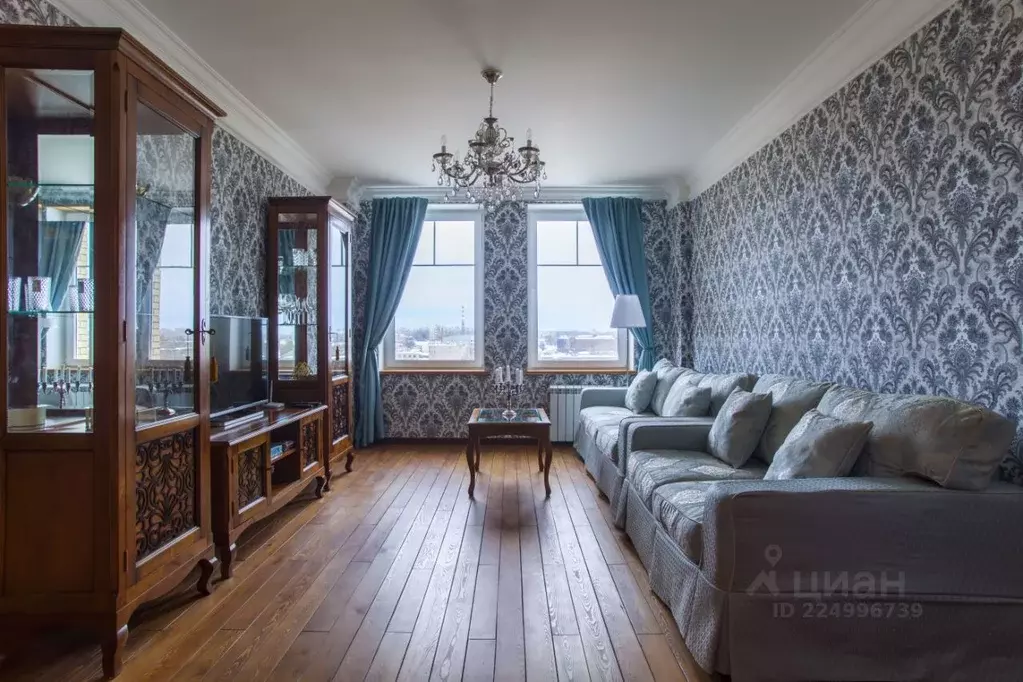 3-к кв. Калужская область, Калуга ул. Маршала Жукова, 23А (102.0 м) - Фото 1