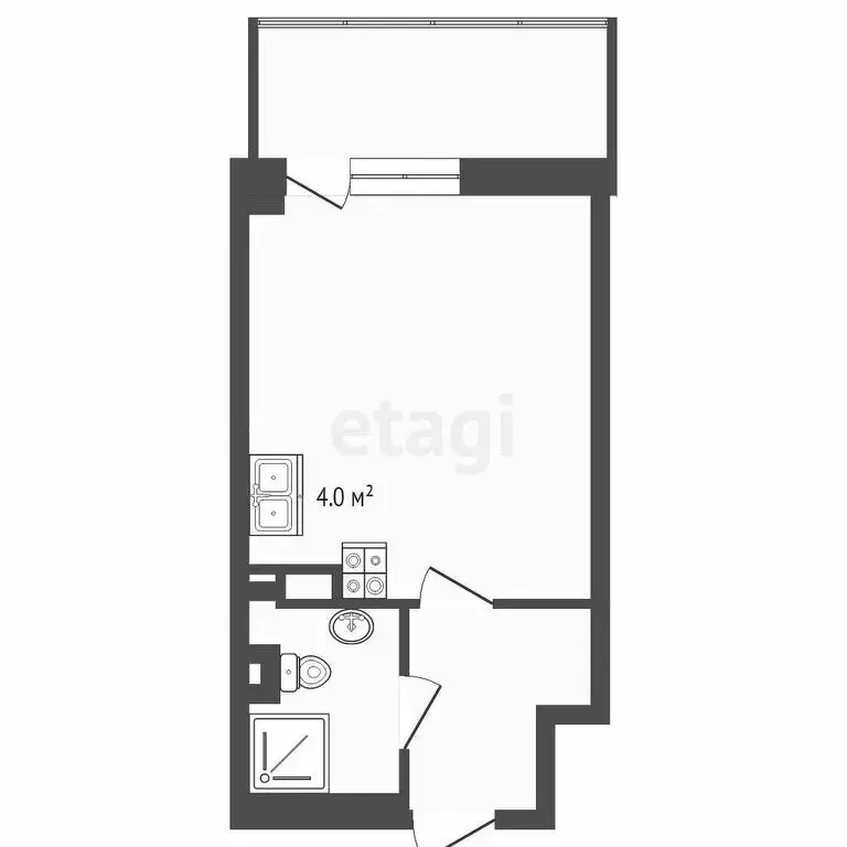 Квартира-студия: Ростов-на-Дону, Нахичевань, Искусственная улица, 29 ... - Фото 1