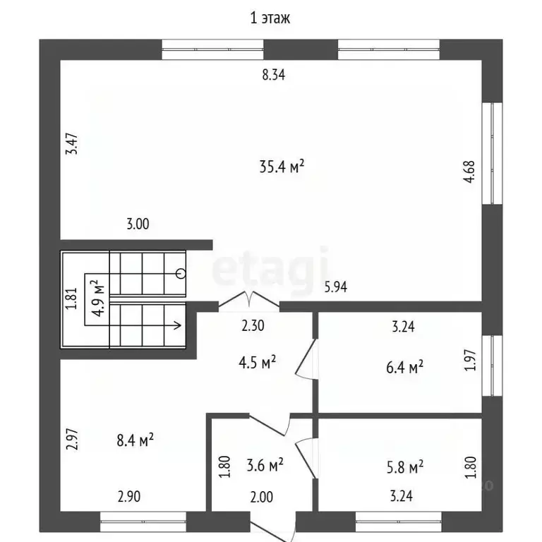 Дом в Свердловская область, Екатеринбург Учитель-2 СНТ,  (143 м) - Фото 2