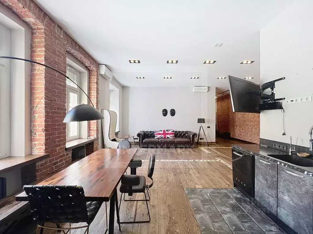 3-к кв. Москва Трубниковский пер., 30С3 (105.0 м) - Фото 2